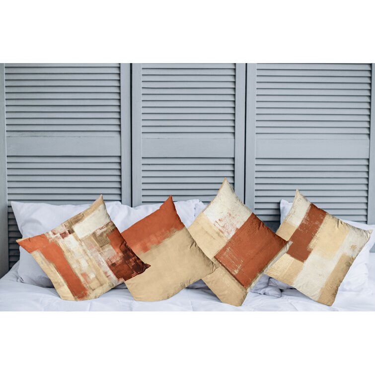 Grey and discount tan pillow covers